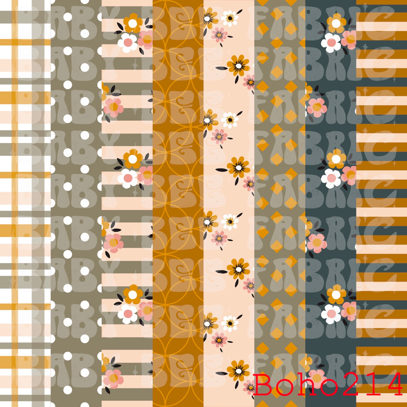 BOHO214 Wide Rib