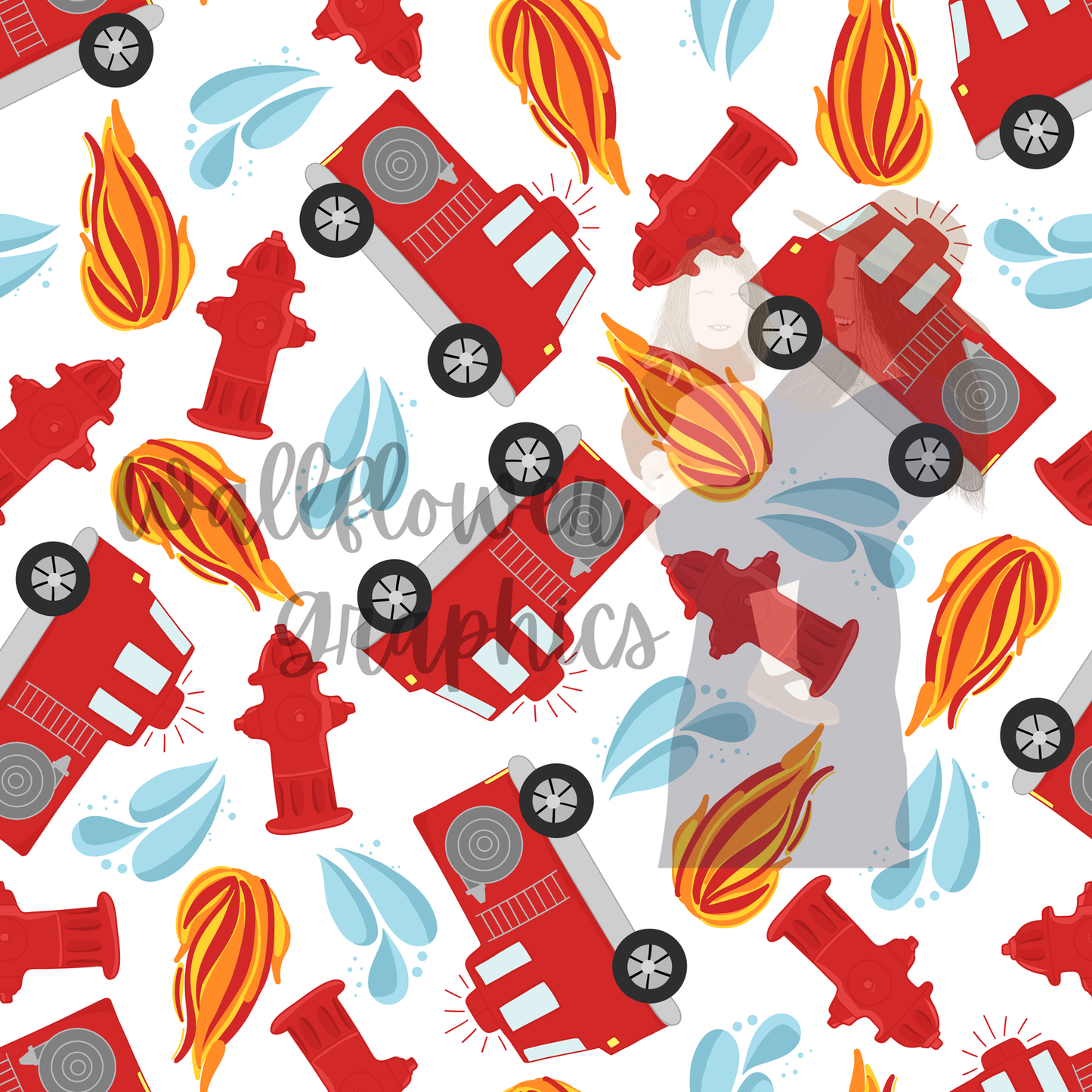 Firetrucks-White