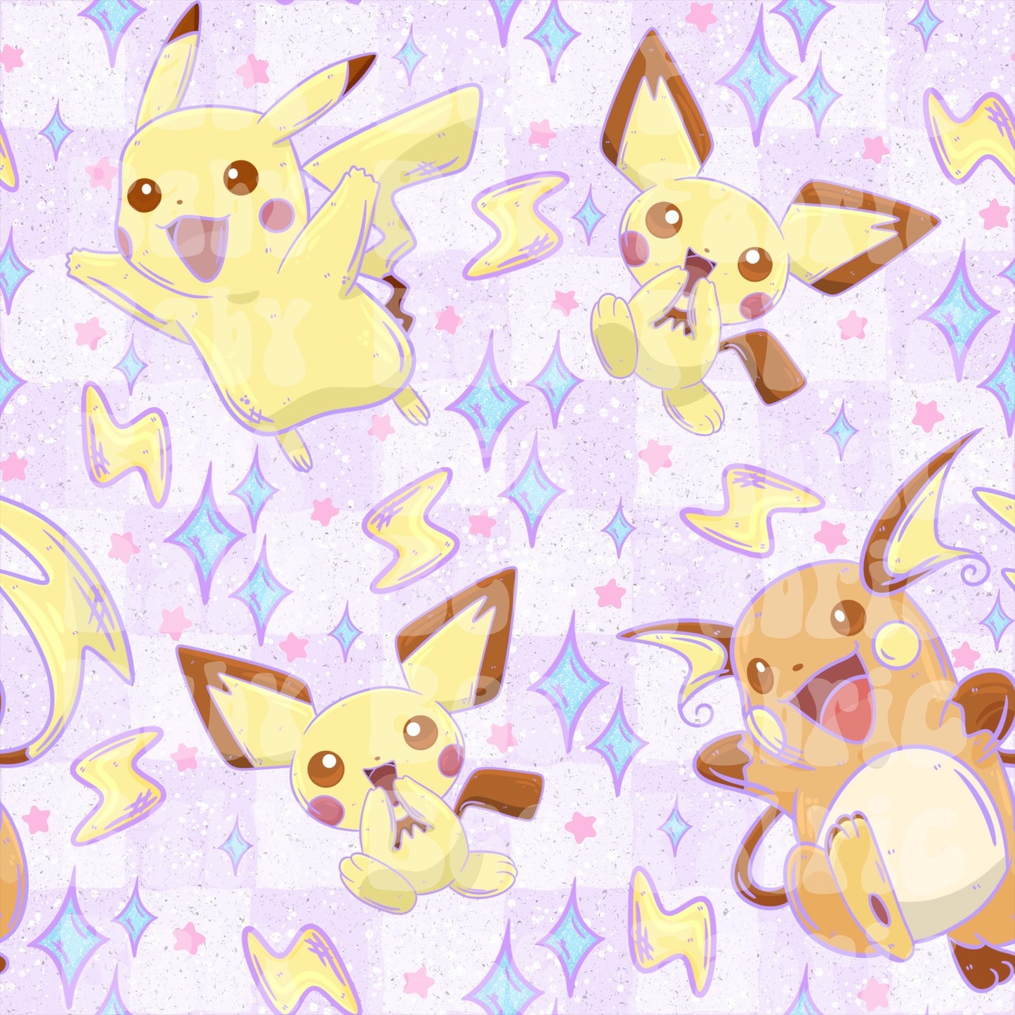 Purple Checkered Pika