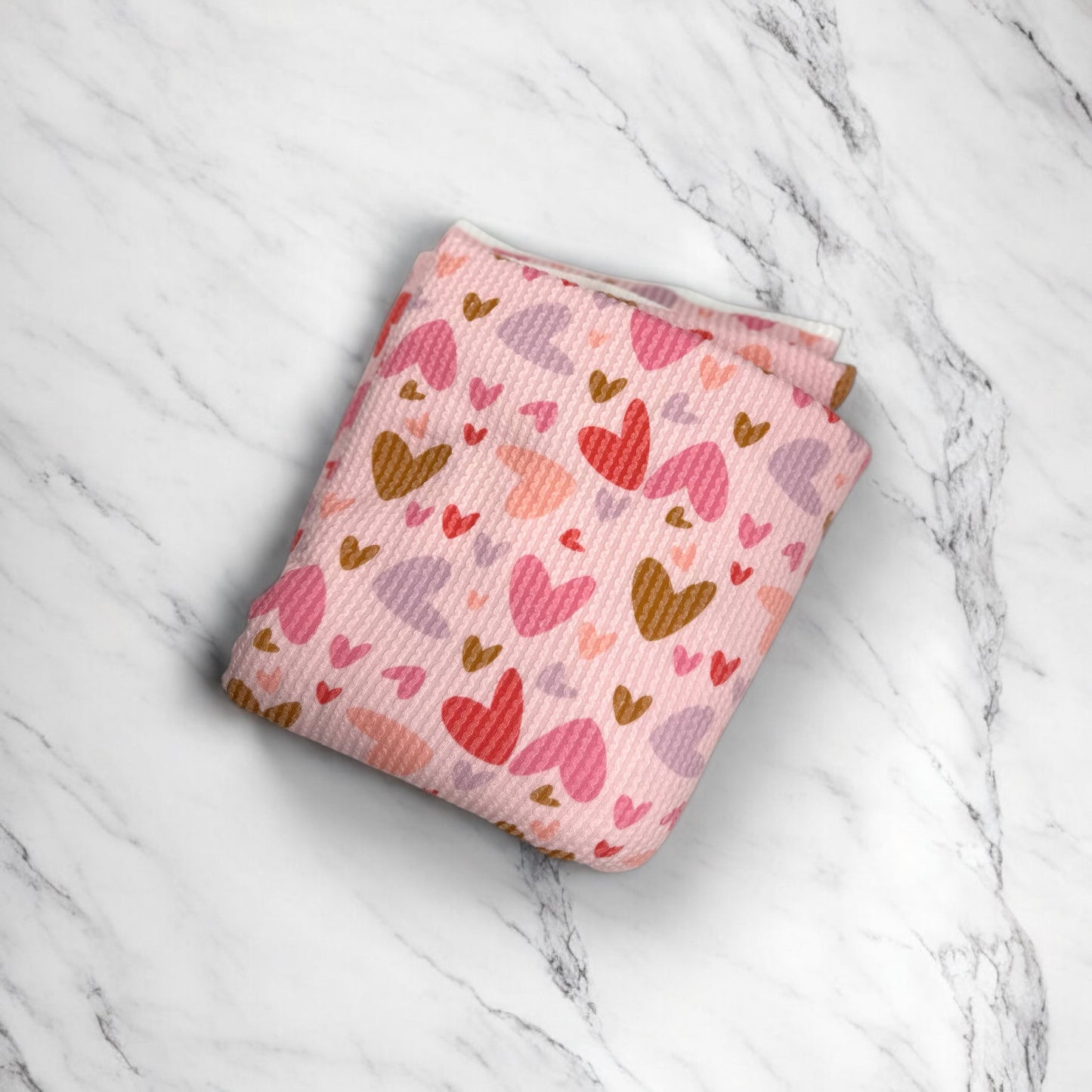 Pink and Mauve Hearts