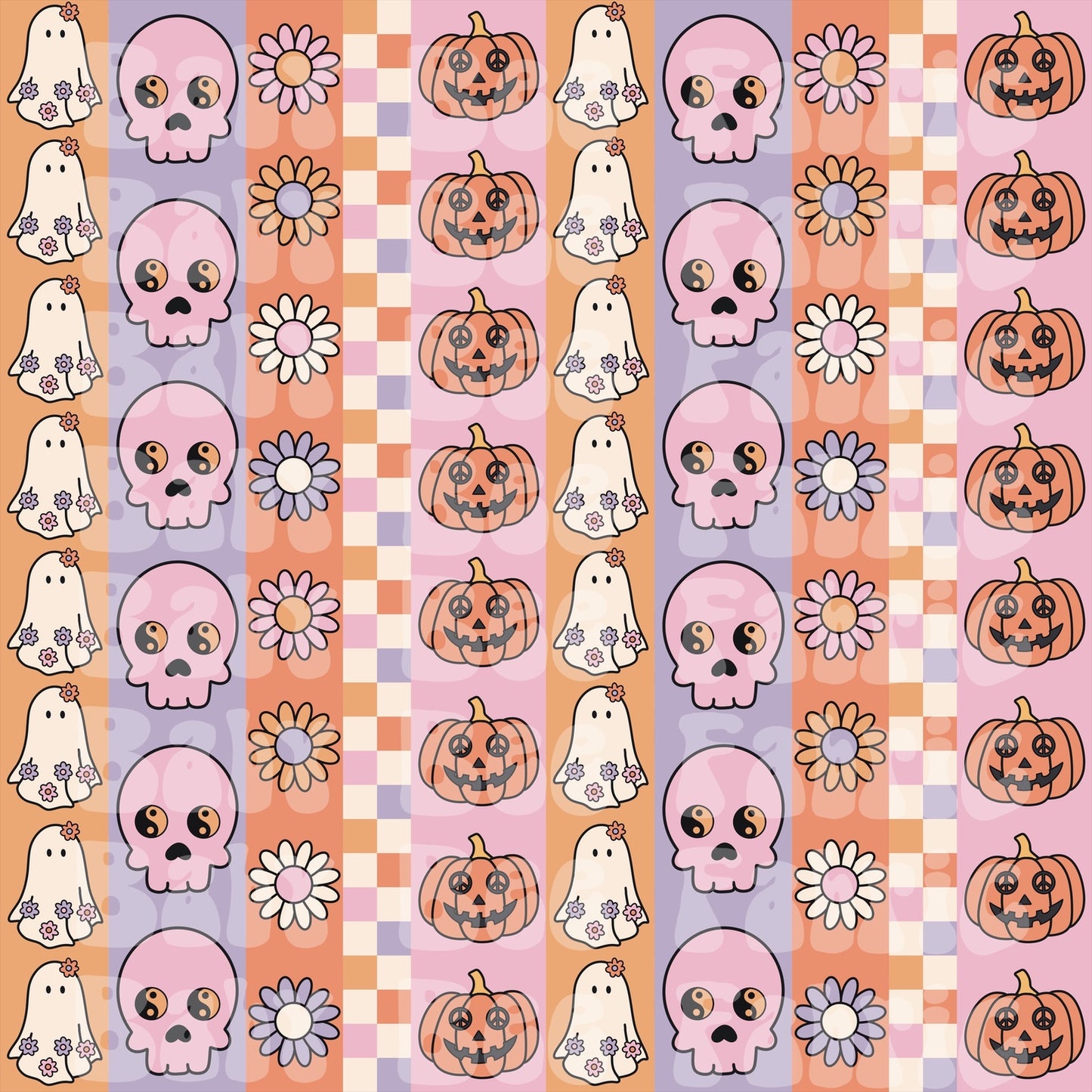 Halloween Stripes