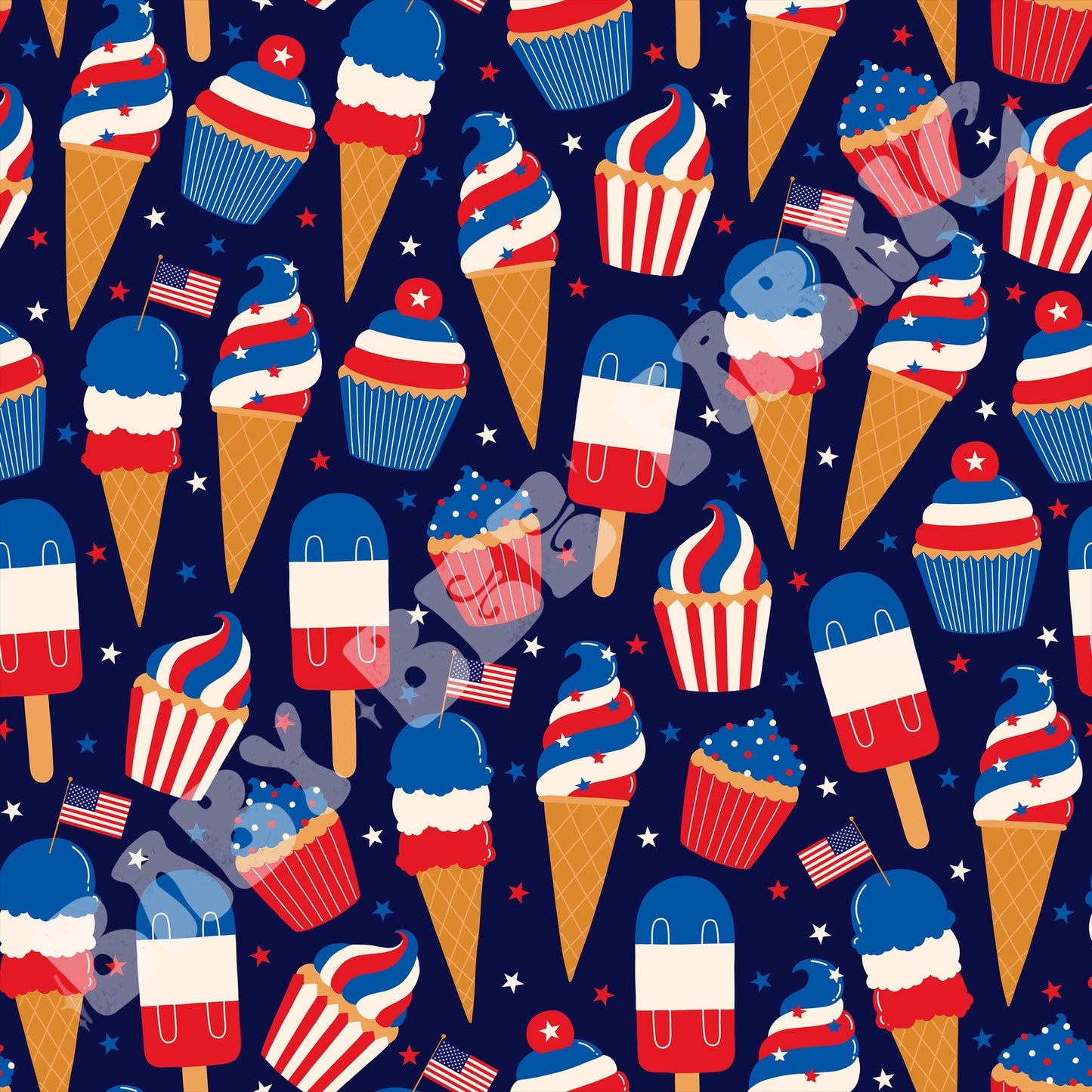 RWB Ice Cream Cones