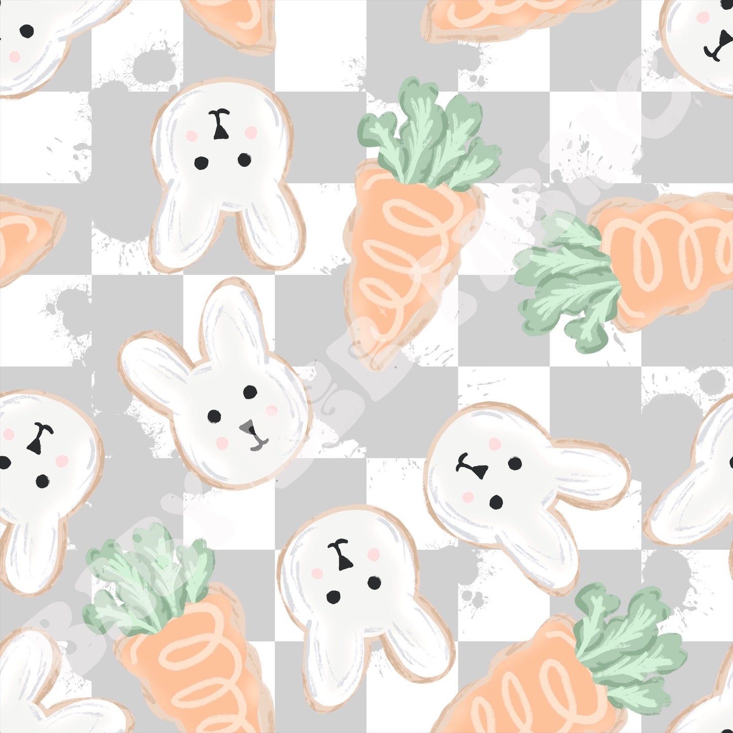 Easter Cookies Grey