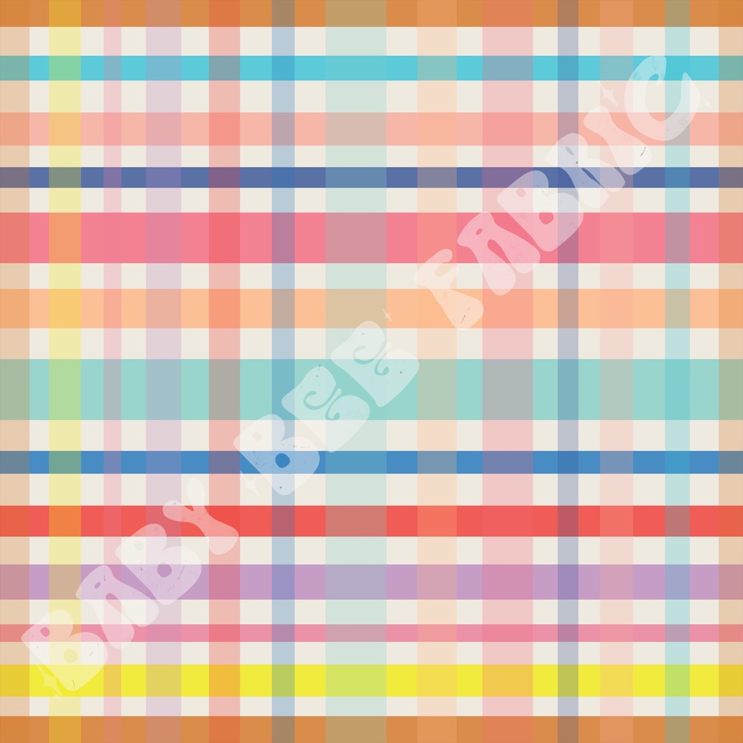 Sesame Beach Plaid