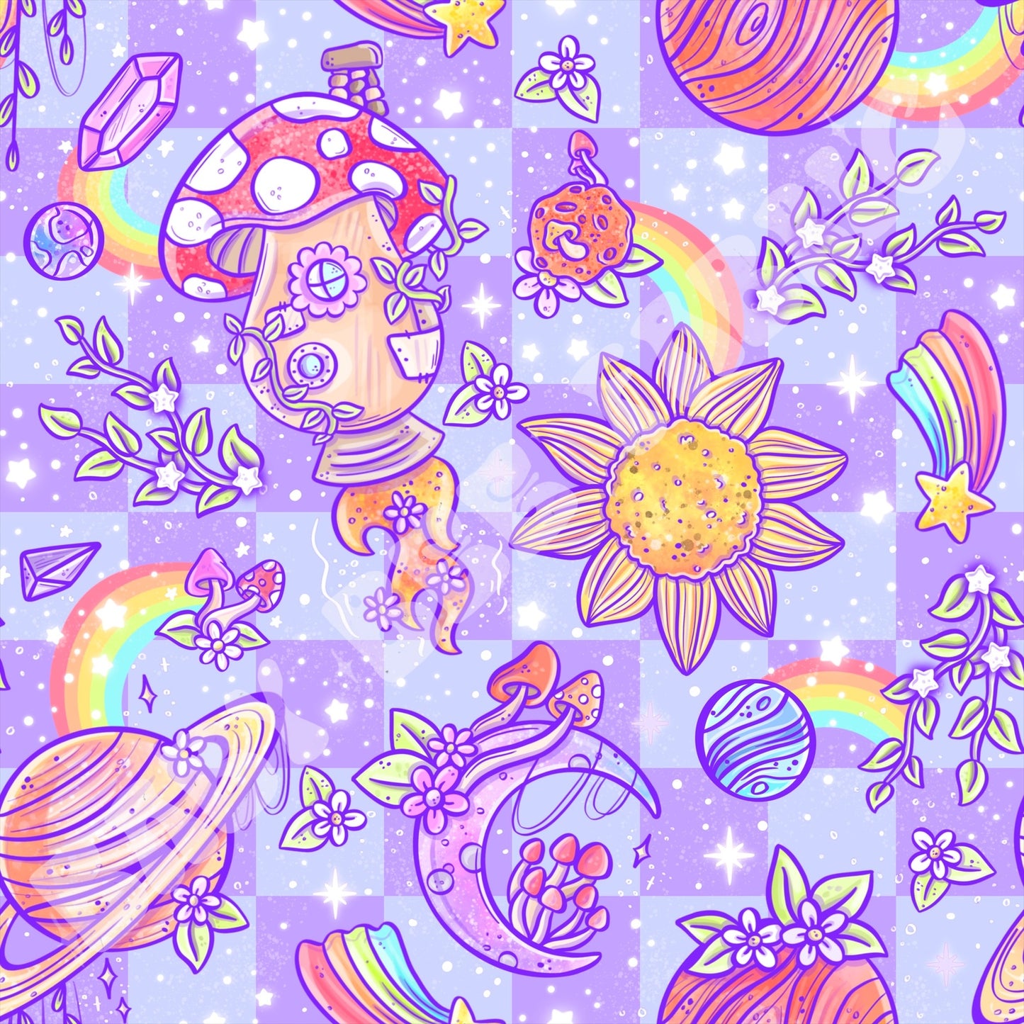 Mushroom Spaceships