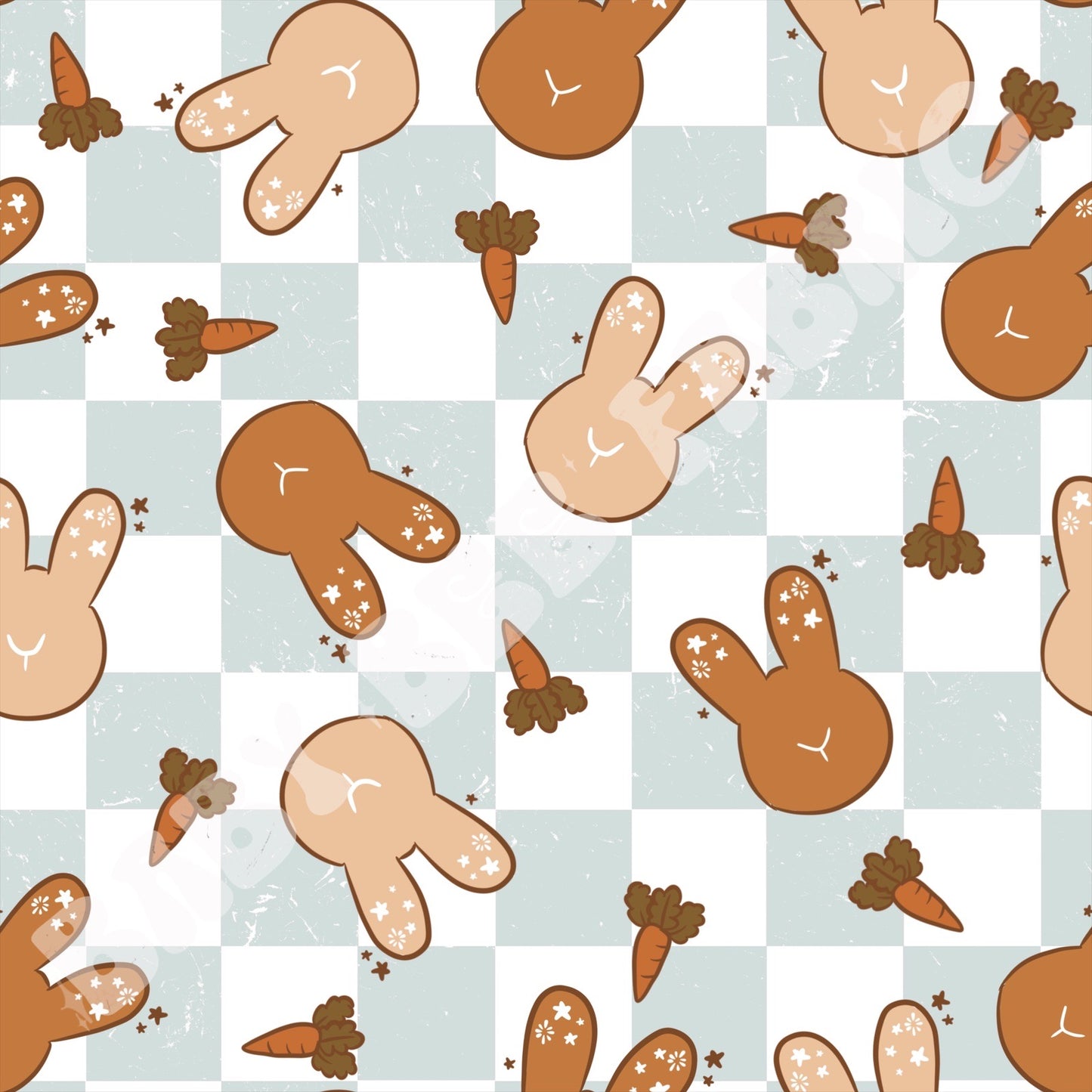 Groovy Bunnies Blue