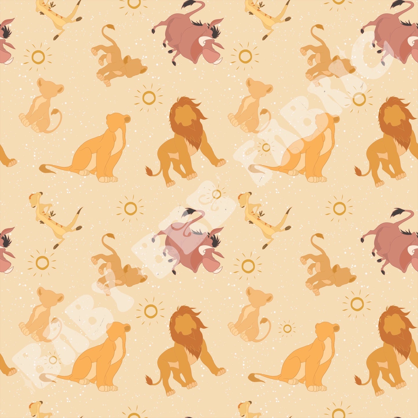 Lions With Suns