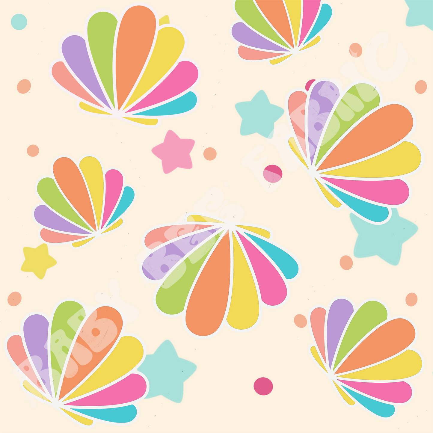 Neon Seashells