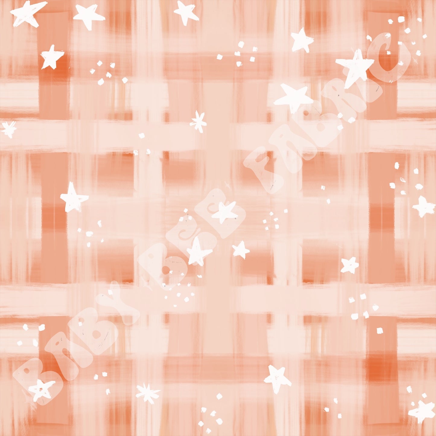 Peachy Magic Plaid