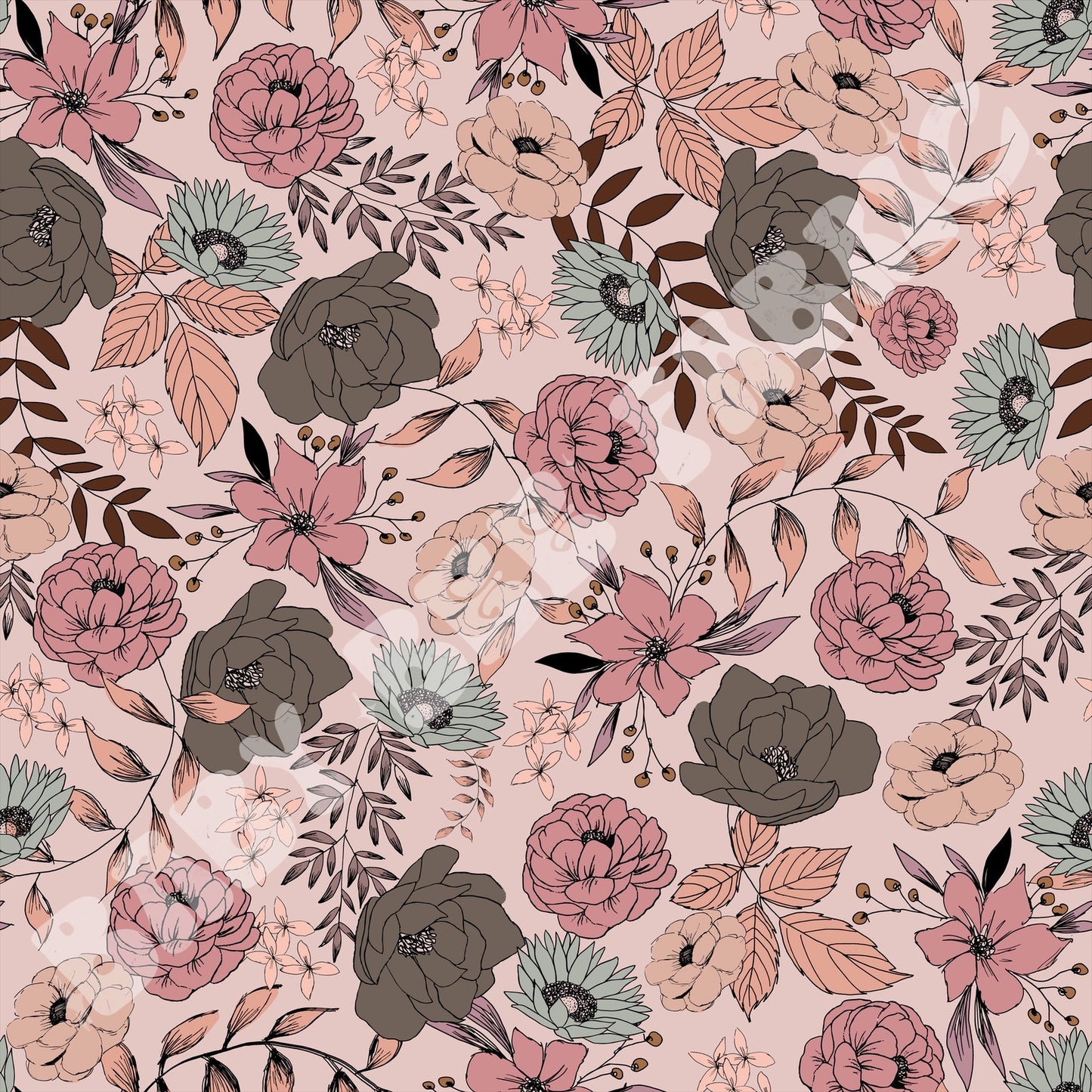 Vintage Line Floral