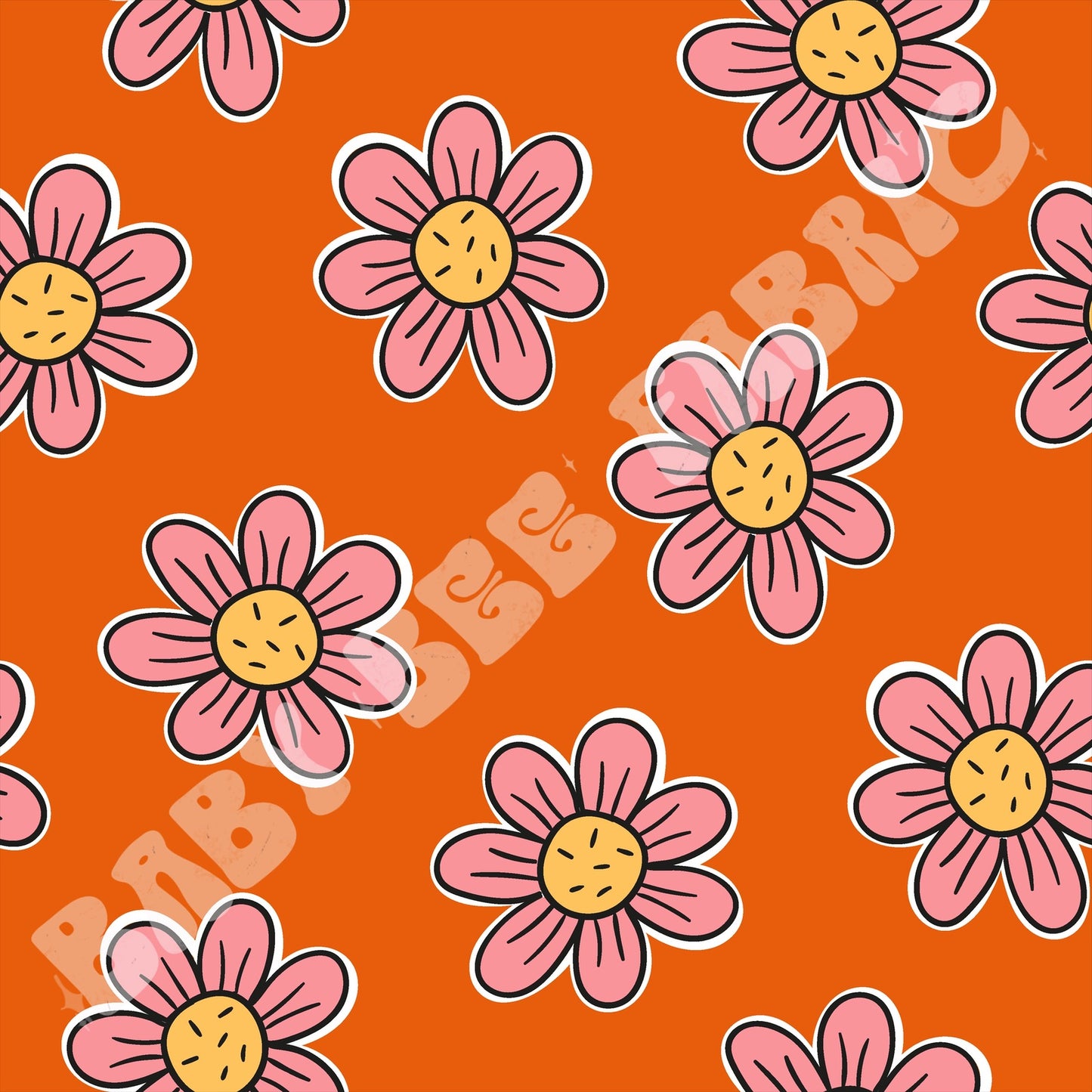 Bright Pink Daisy
