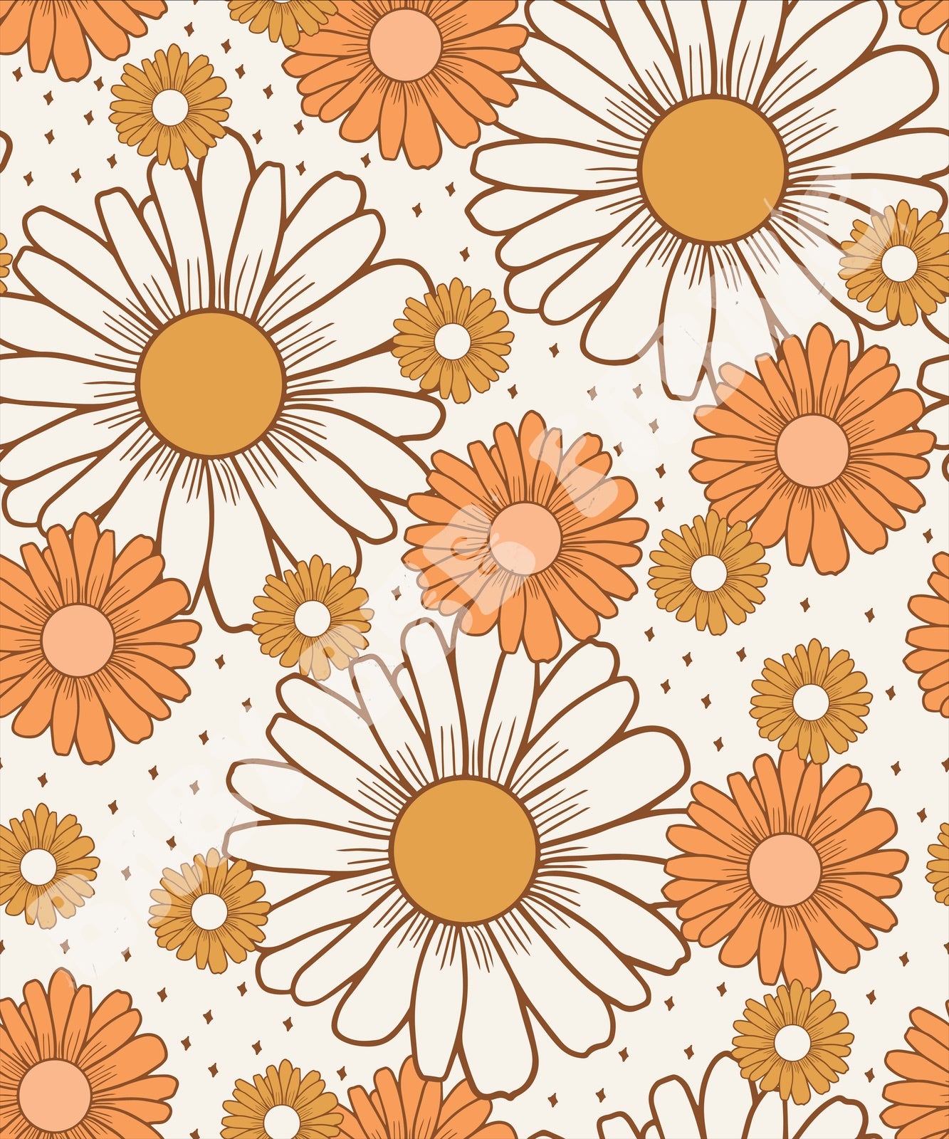 Summer Daisy Orange