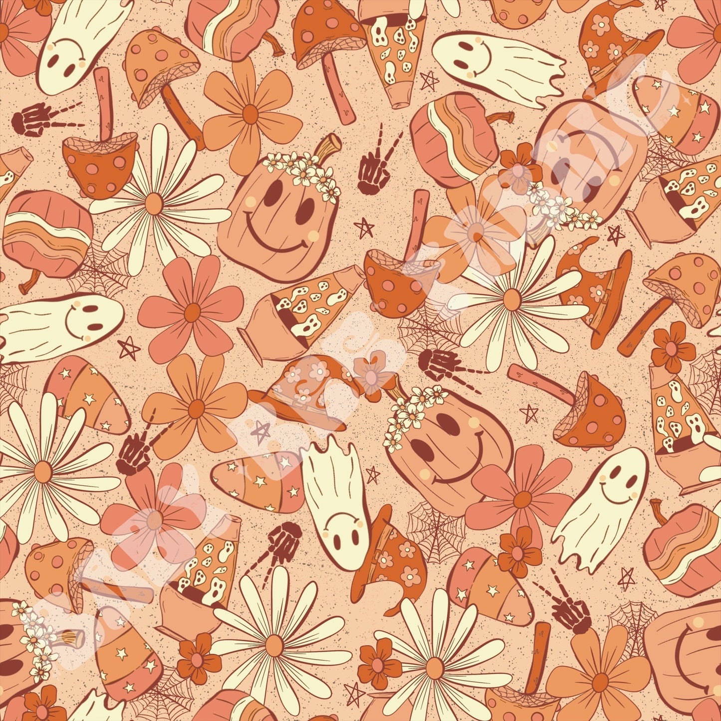Groovy Distressed Halloween