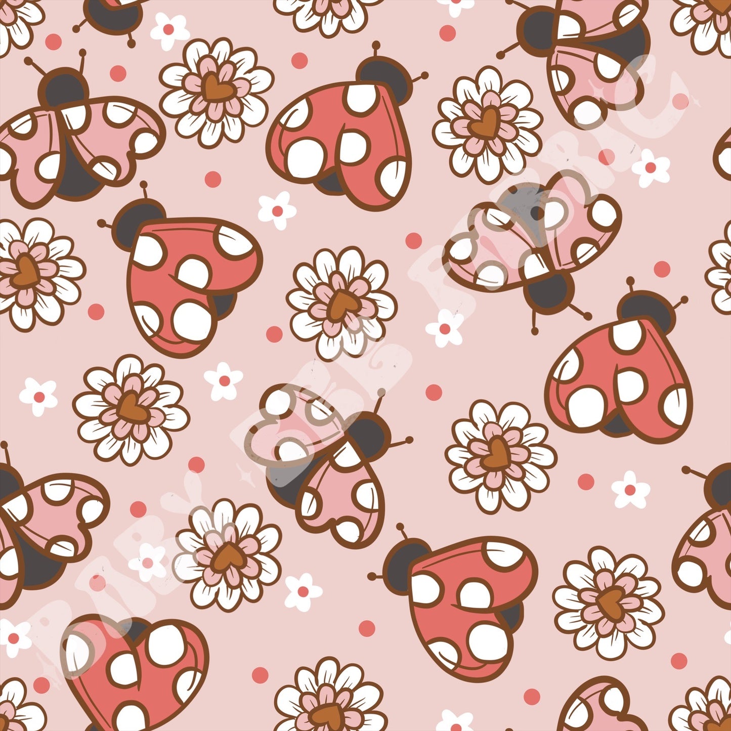 Lady Bug Hearts