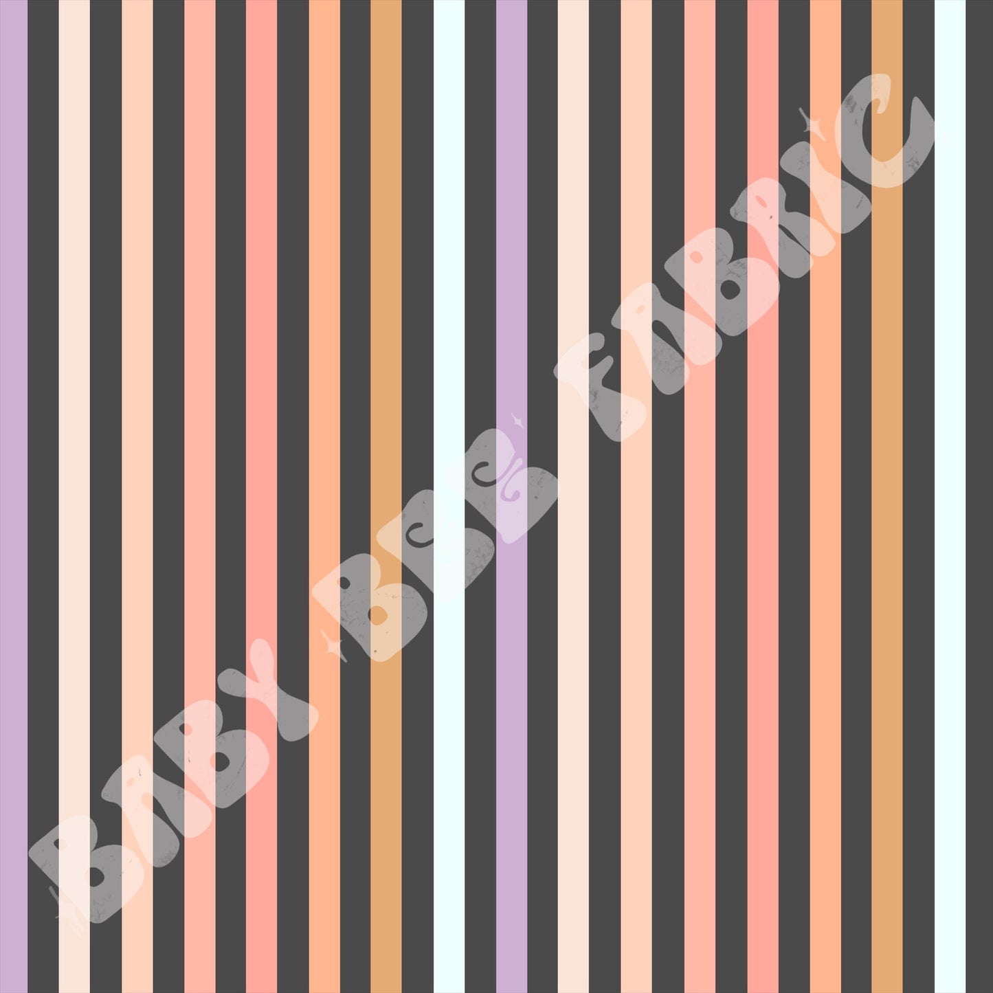 Magic Moonlit Mushroom Stripe