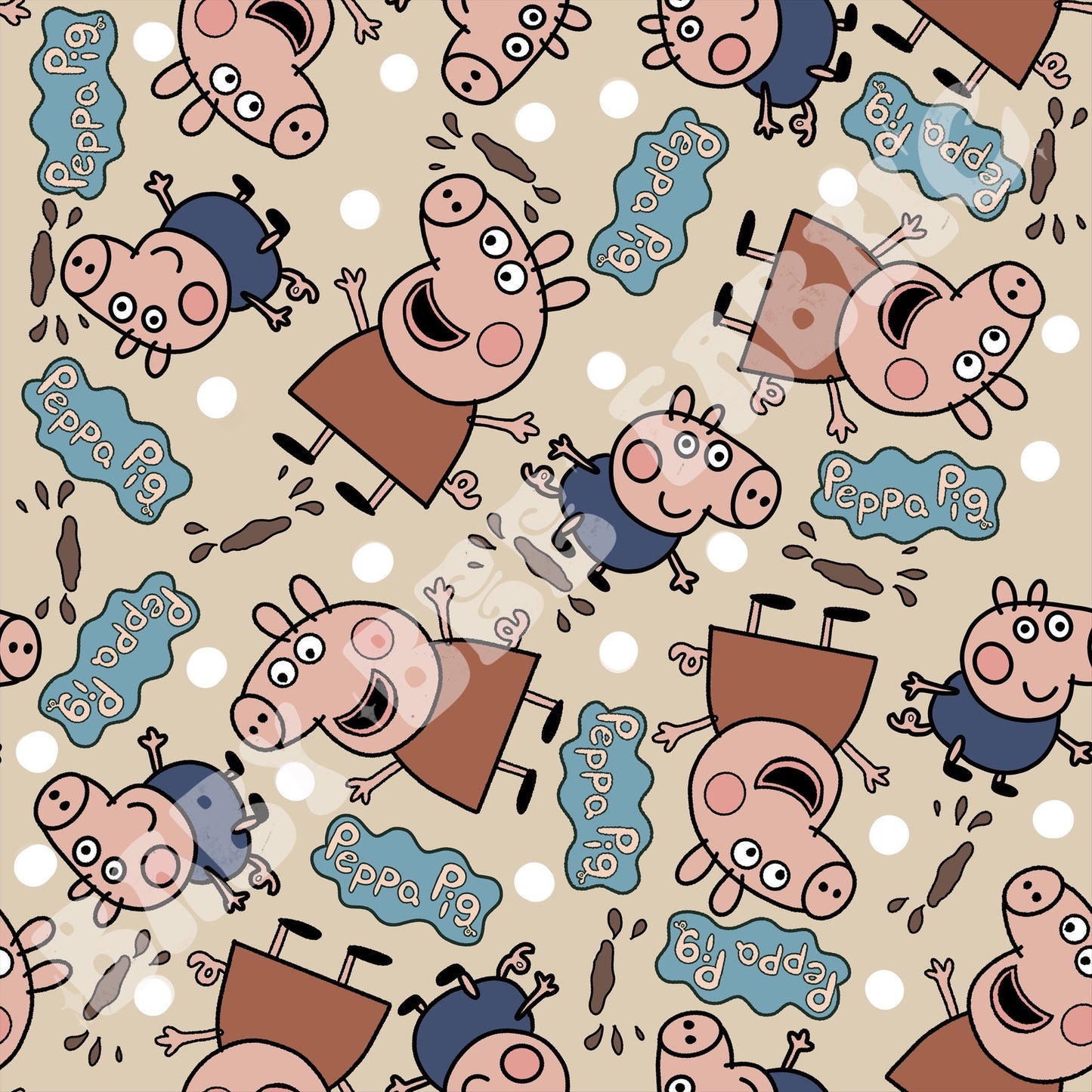 Muted Tan Pigs