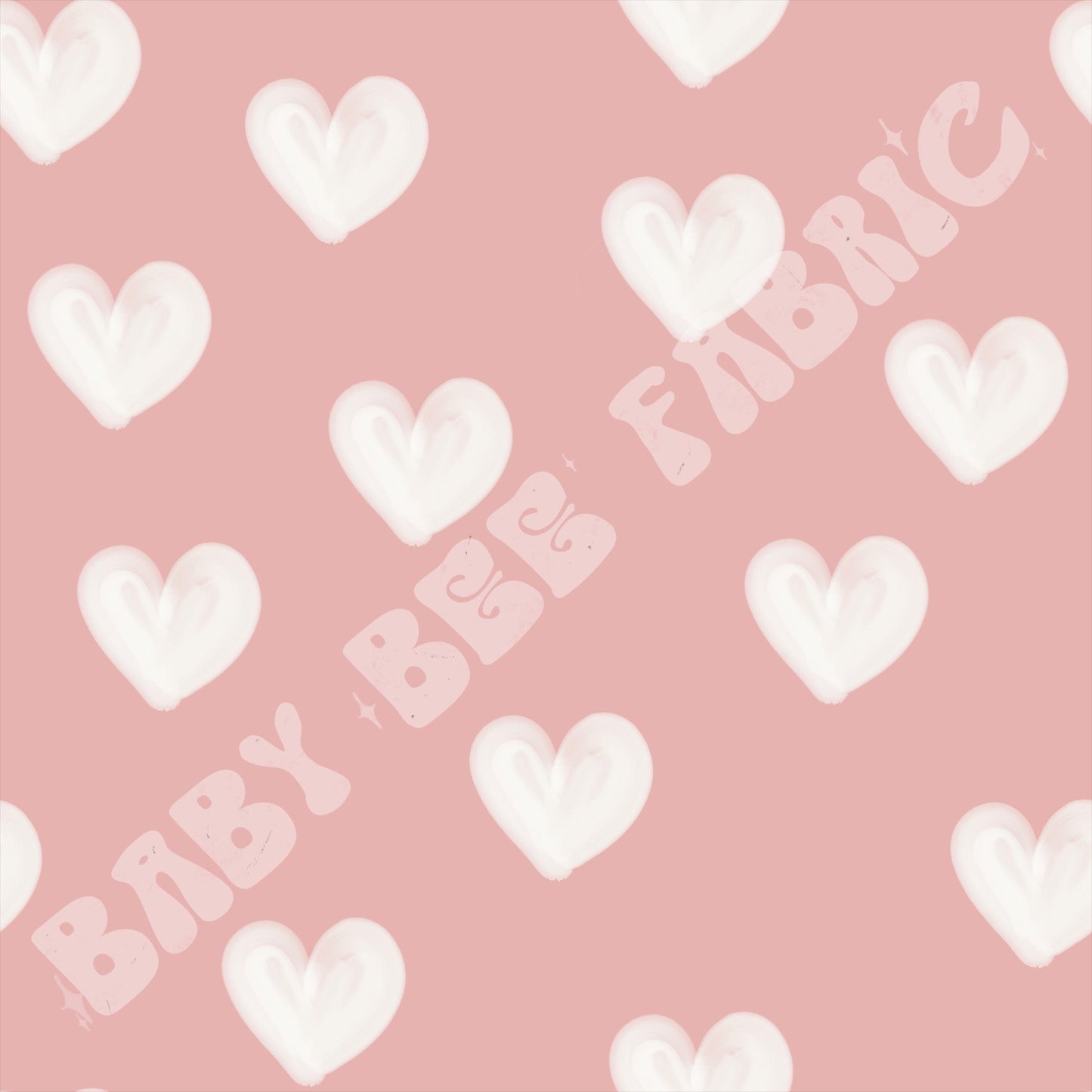 Pink and White Hearts