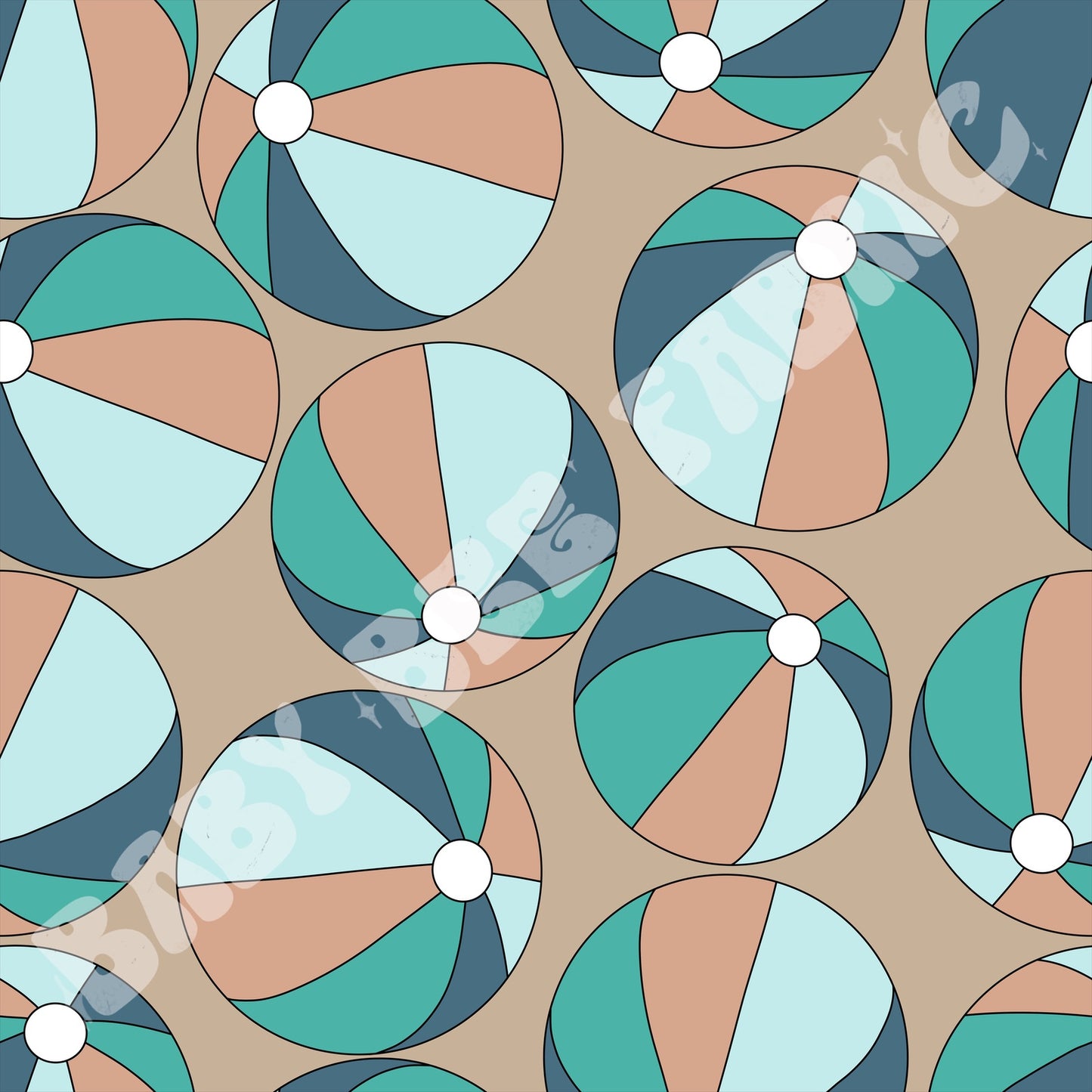Summer beach balls