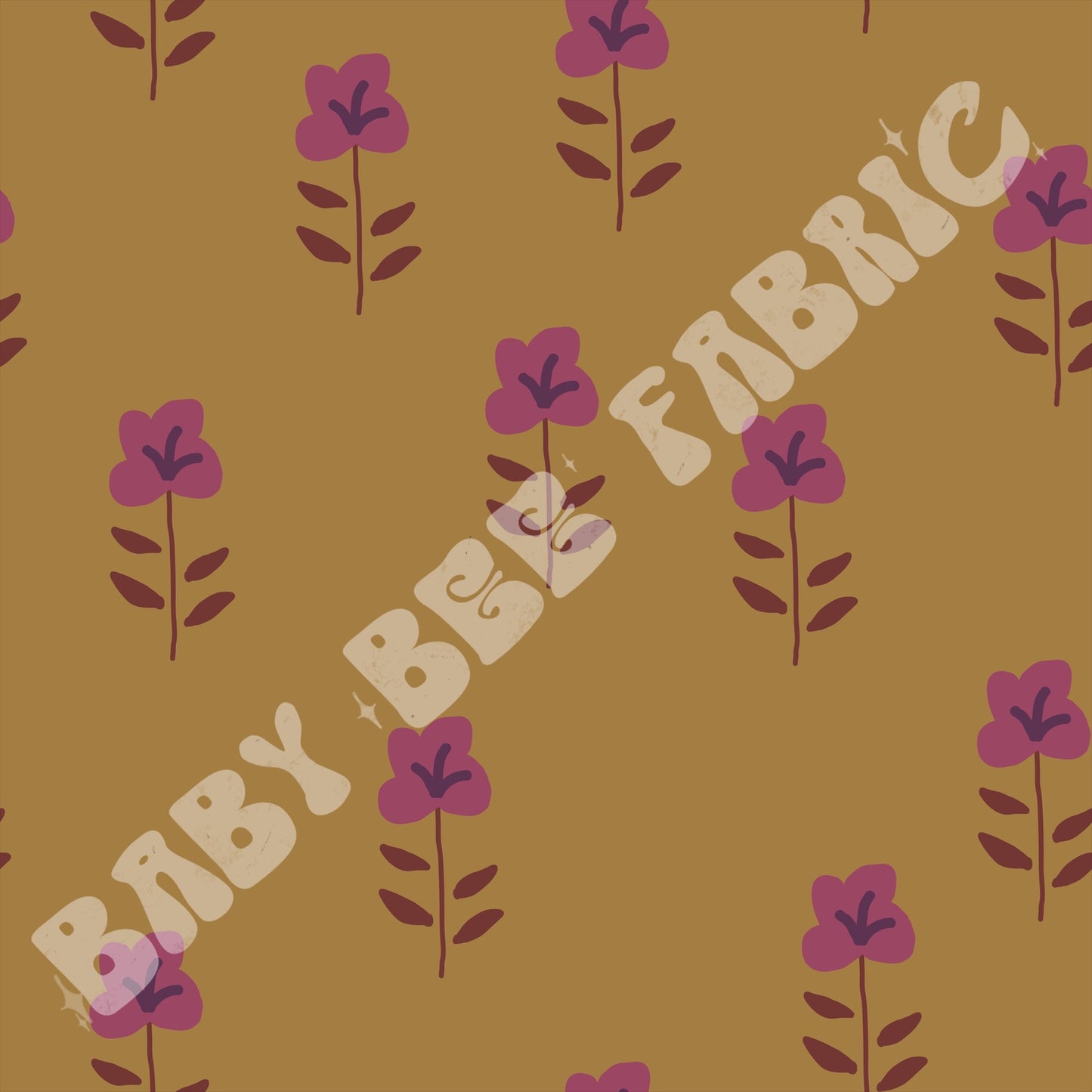 Berry on Olive Daisy