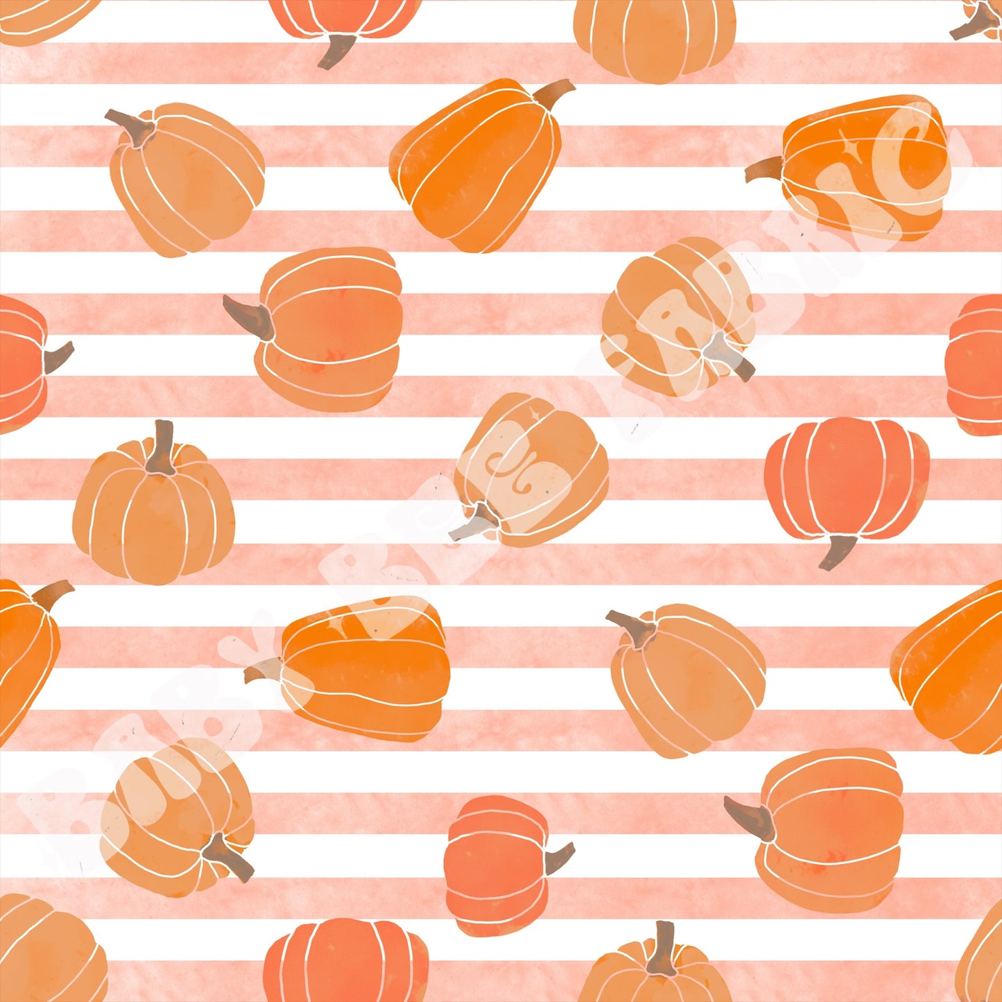 Pumpkin Stripes