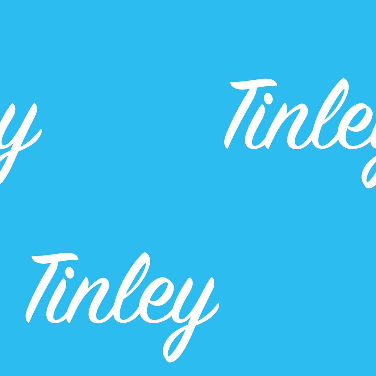 Custom Name Swaddle