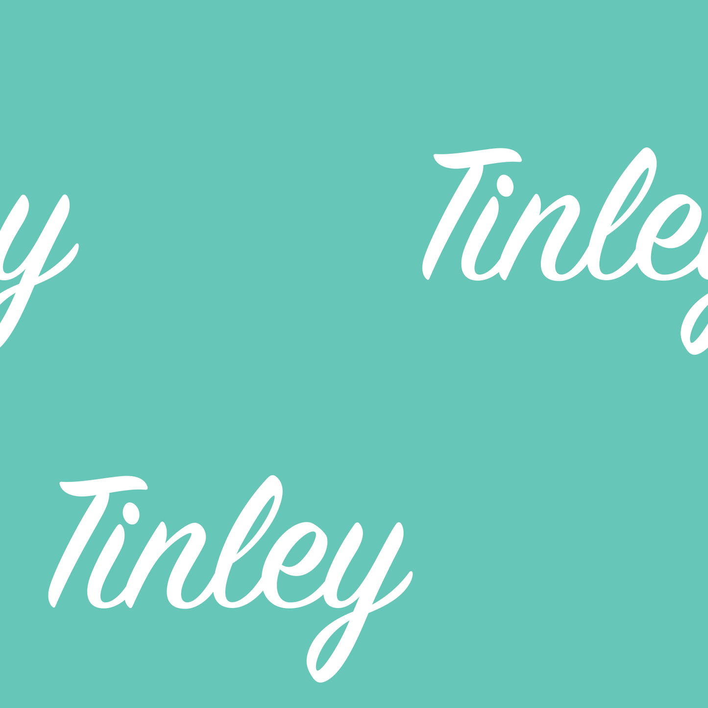 Custom Name Swaddle