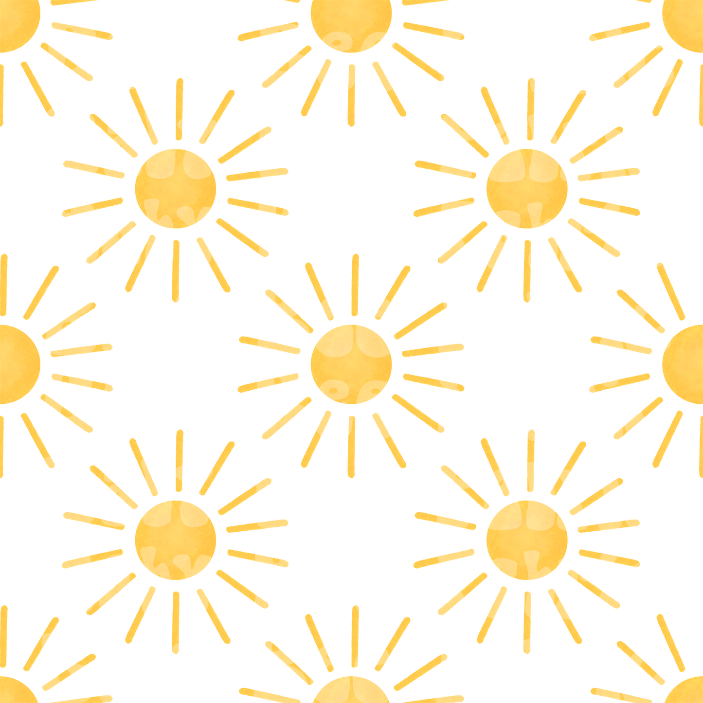 Watercolor sunshine