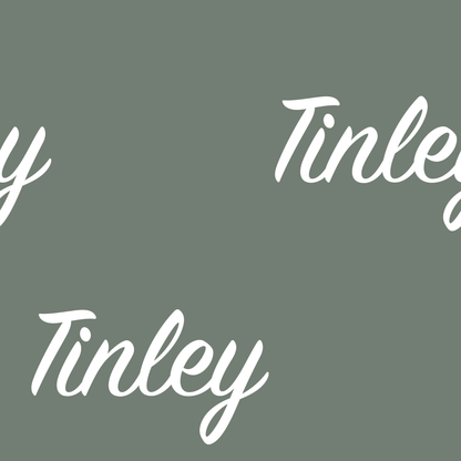 Custom Name Swaddle