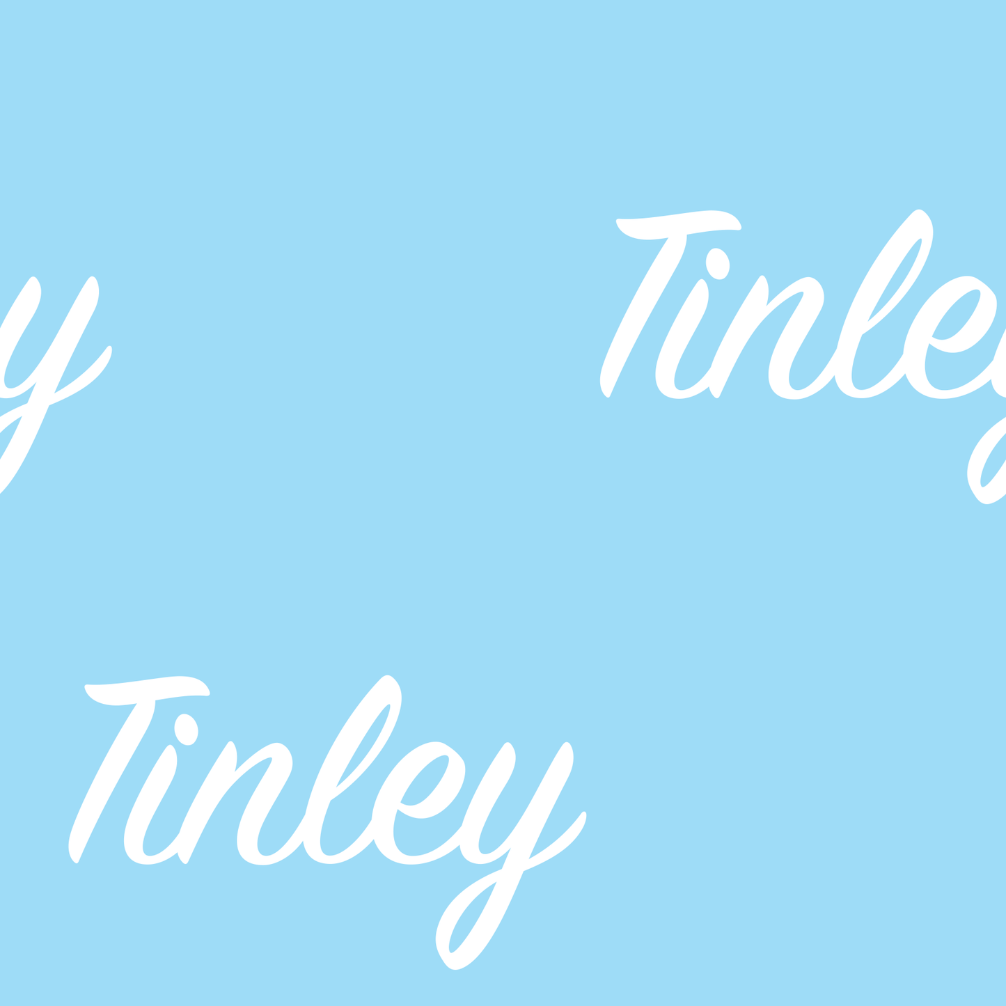 Custom Name Swaddle