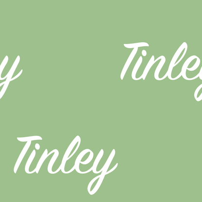 Custom Name Swaddle