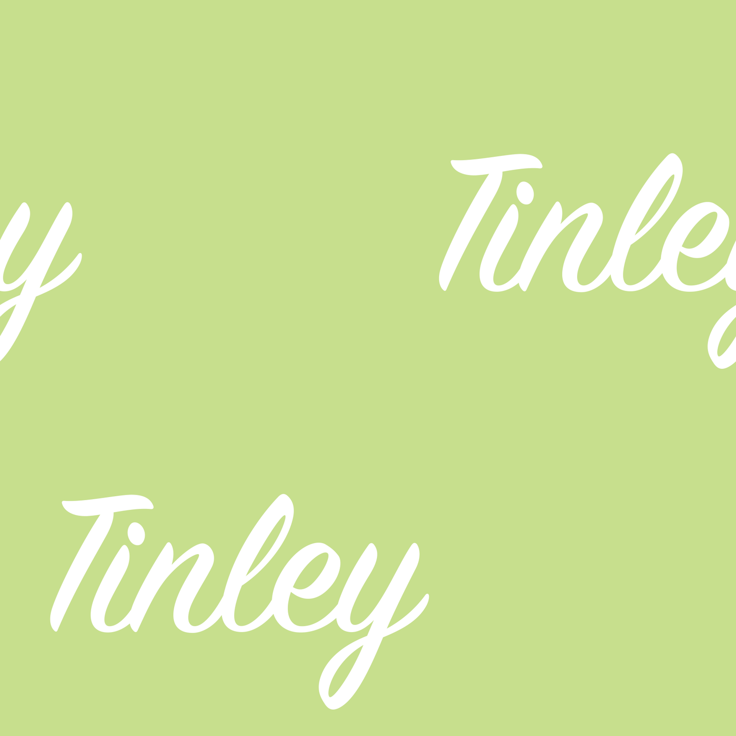 Custom Name Swaddle