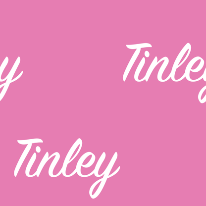 Custom Name Swaddle