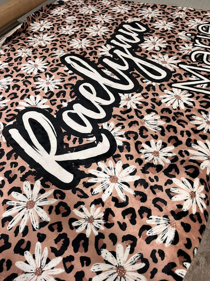 60x80 Custom Name Blanket