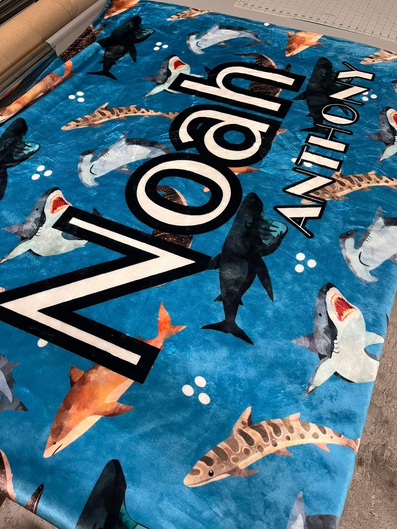 60x80 Custom Name Blanket
