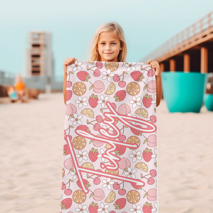 Custom Name Towel