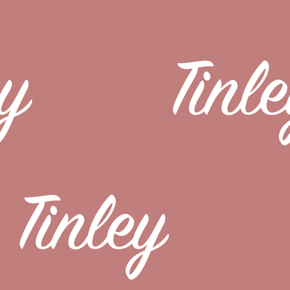 Custom Name Swaddle