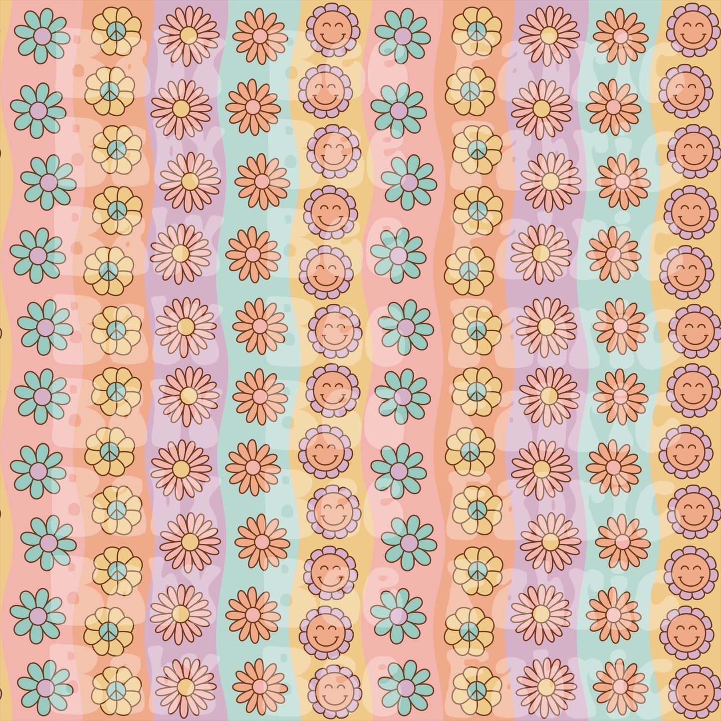 Wavy Flowers