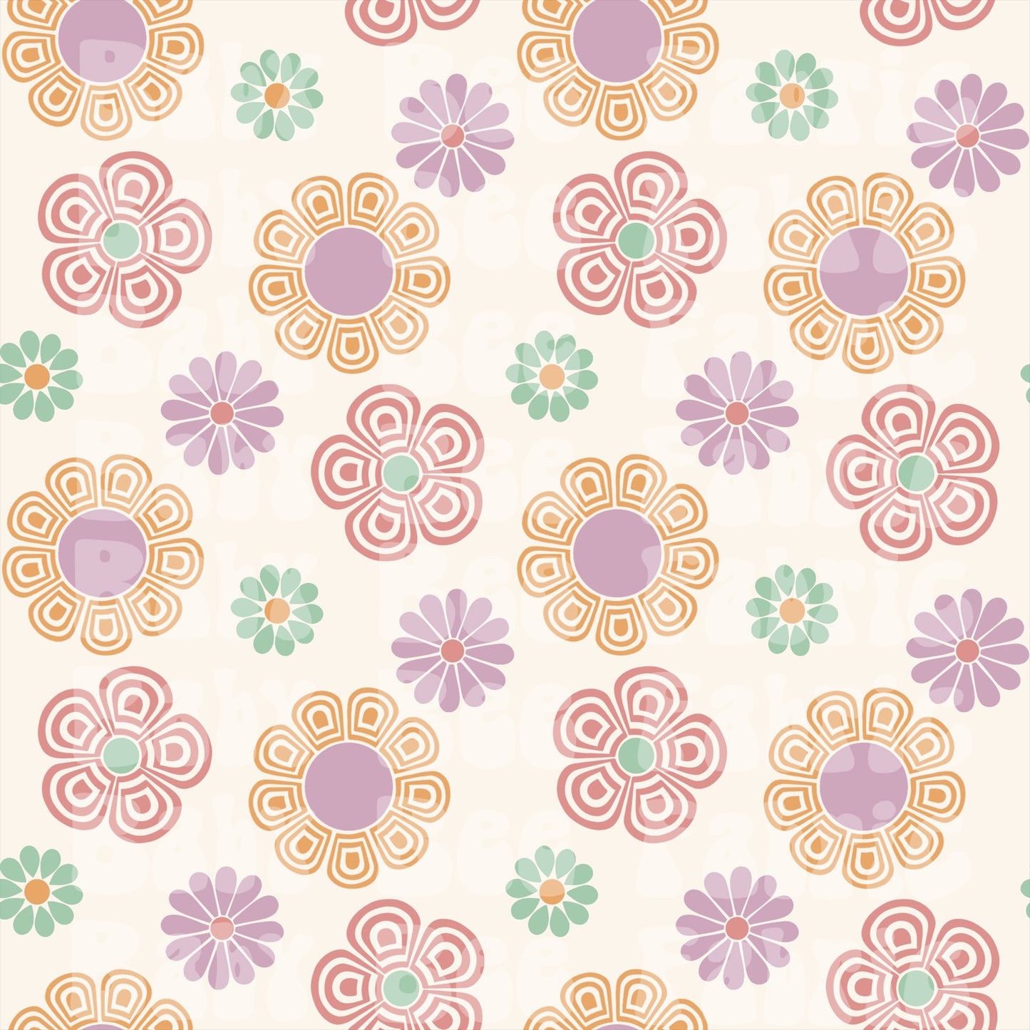 Retro Floral 24