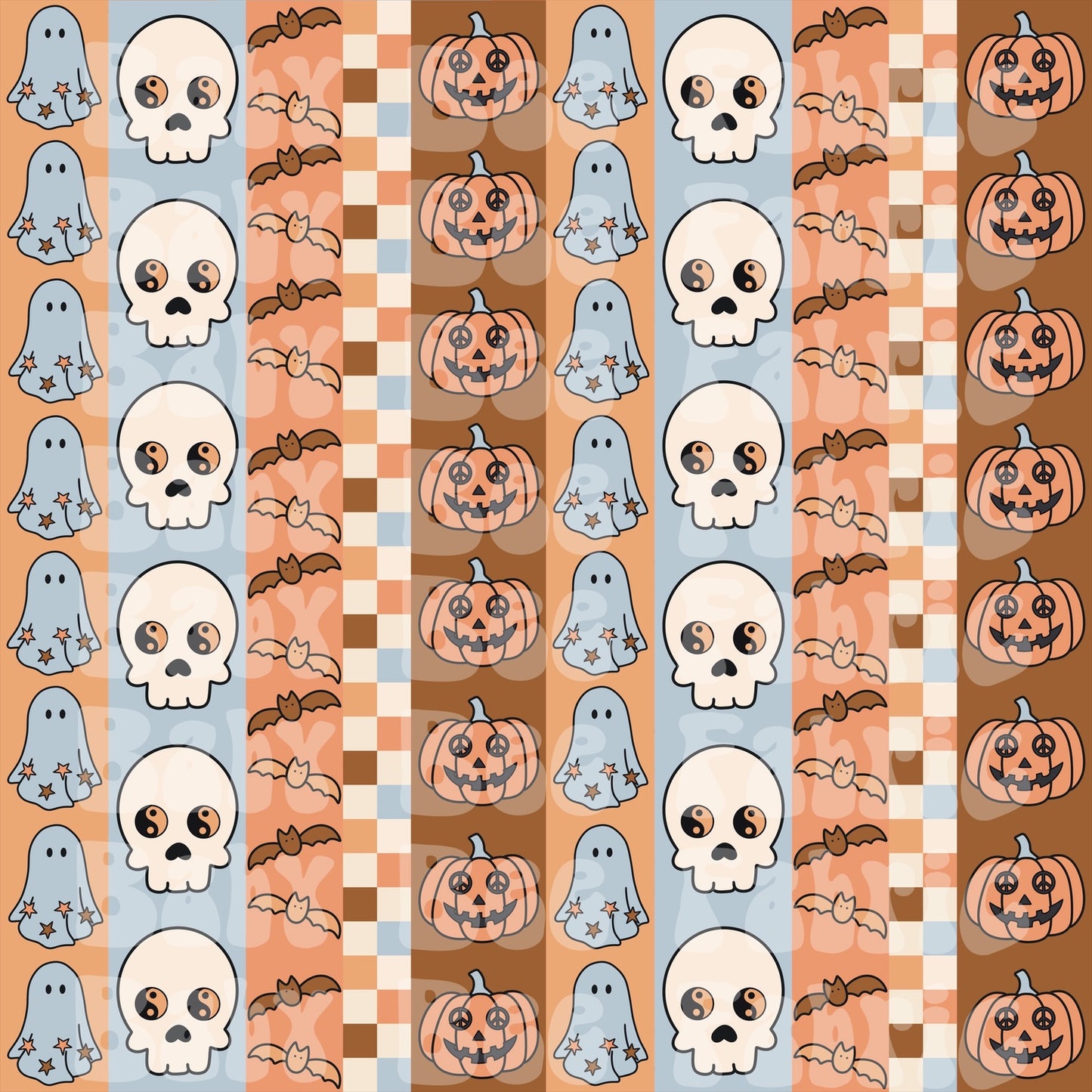Halloween Stripes Boy