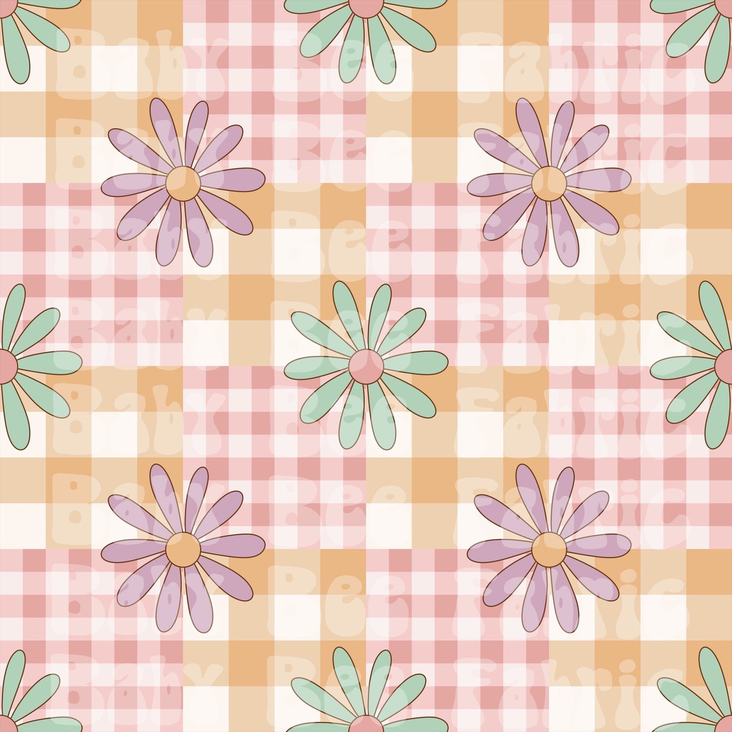 Gingham Daisies