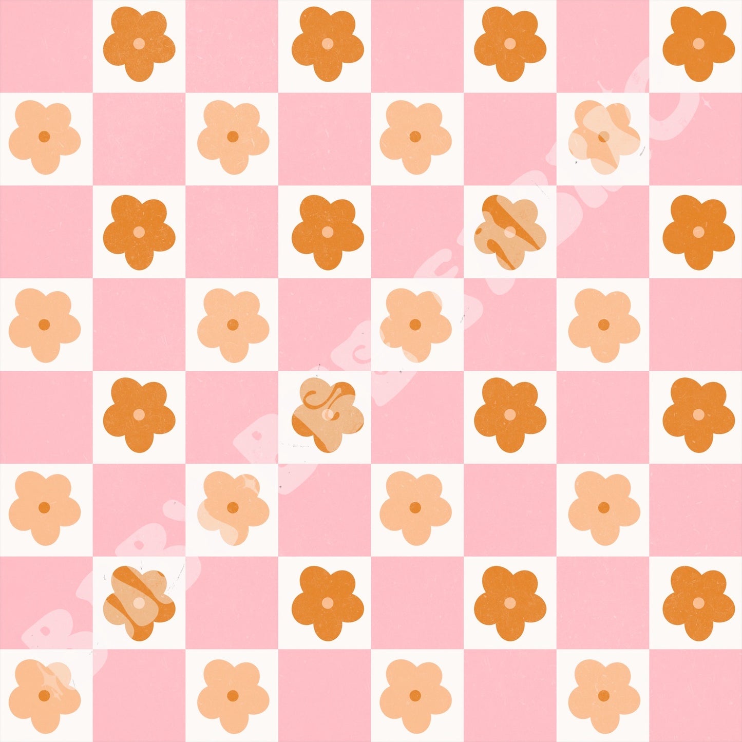 Dainty Check Daisy