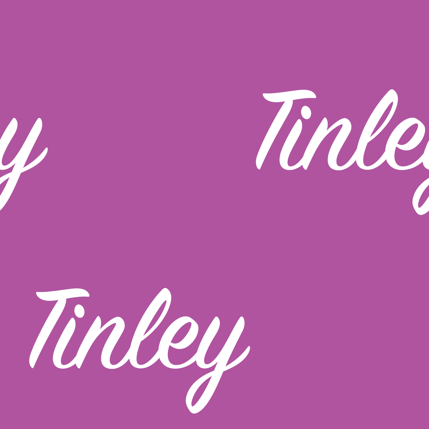 Custom Name Swaddle