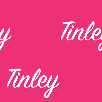Custom Name Swaddle