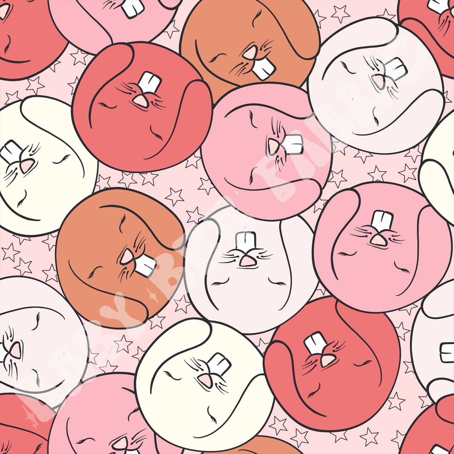 Bunny Circle Pink
