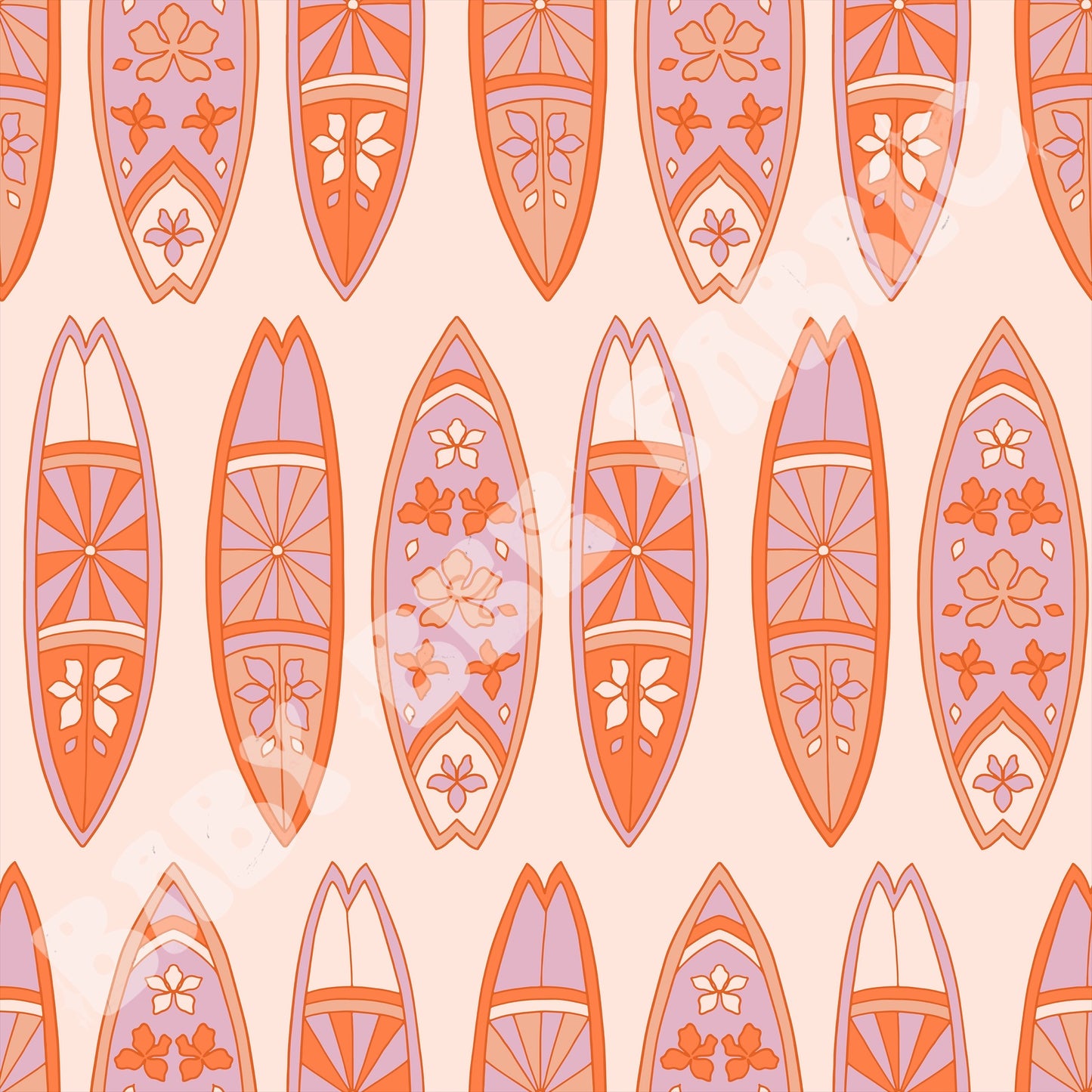 Pink and Purple Surfboards