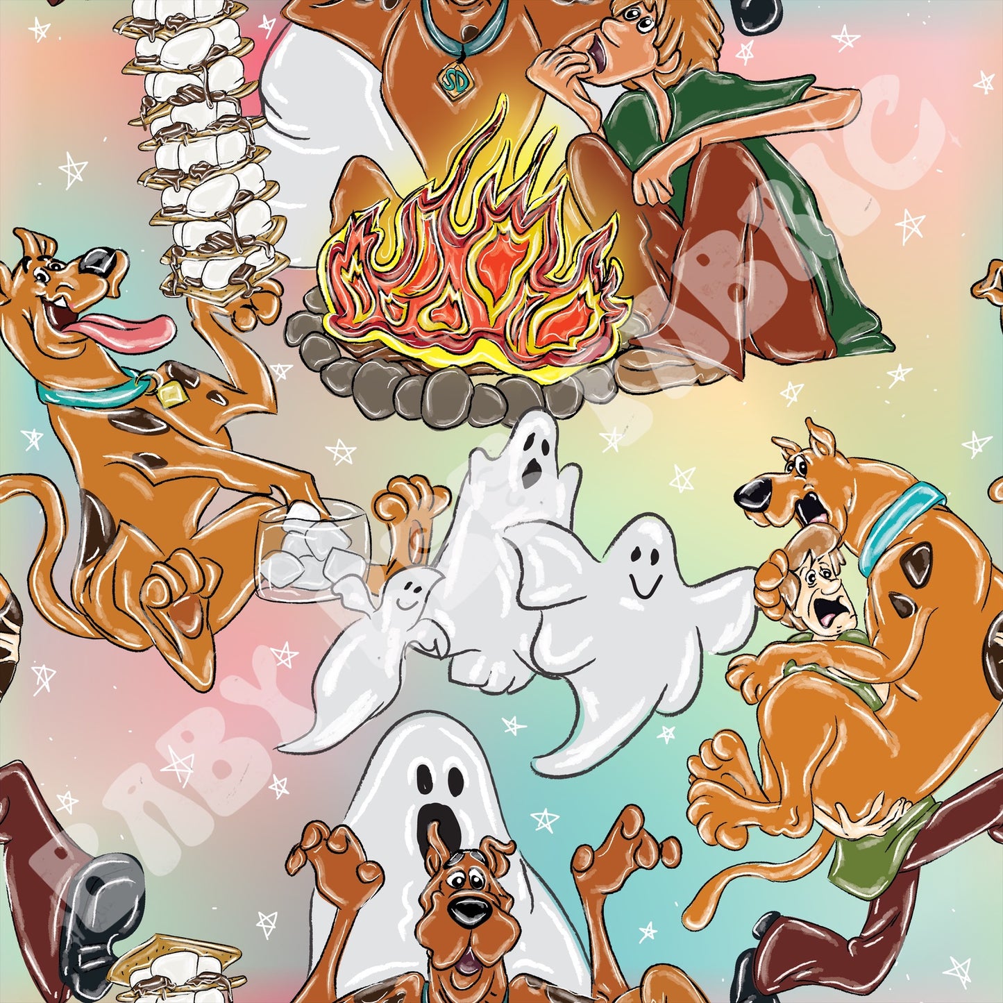 Scoob Watercolor