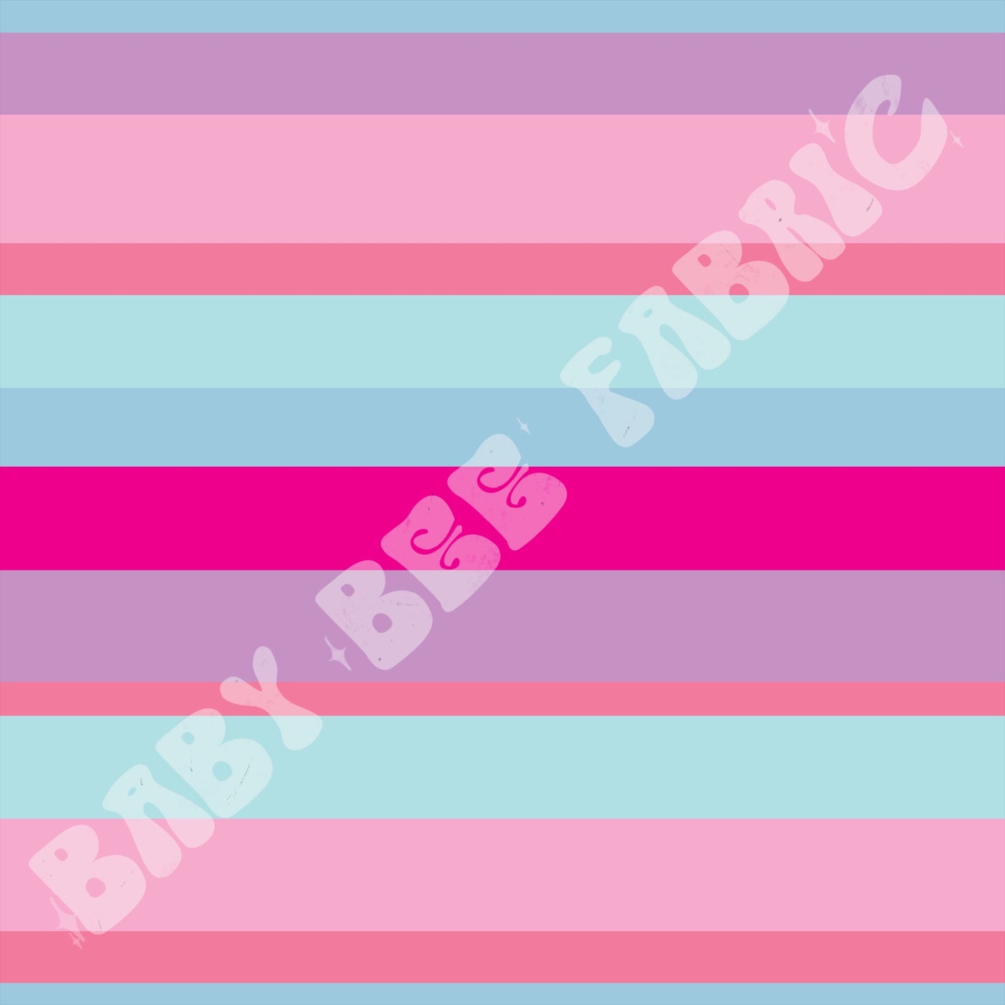 Mermaid Pink Stripes