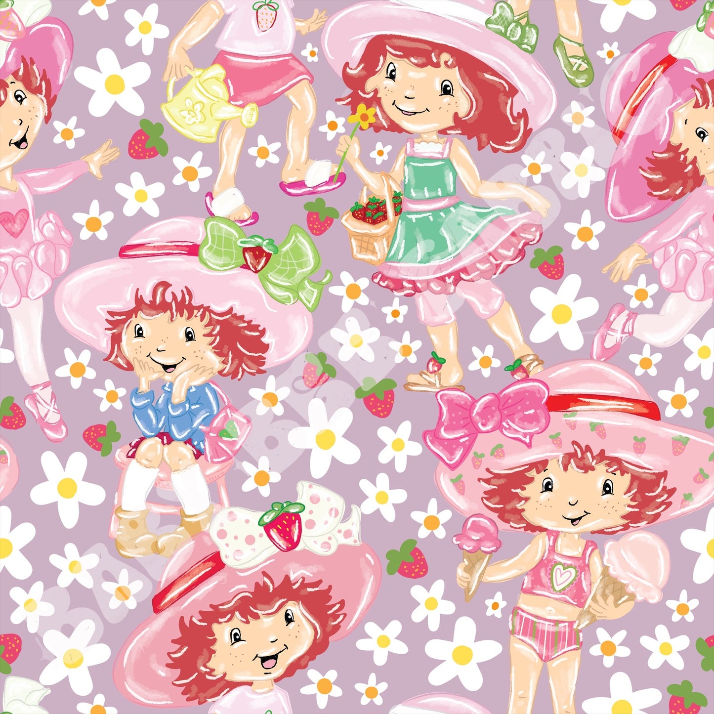 Strawberry Shortcake Purple