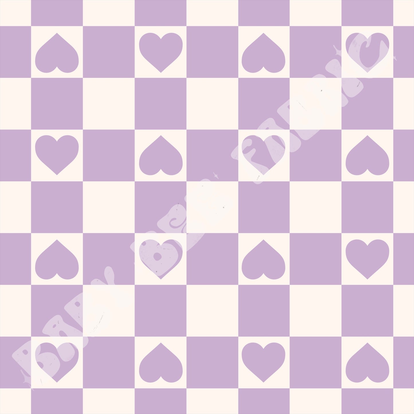 Heart Check Purple