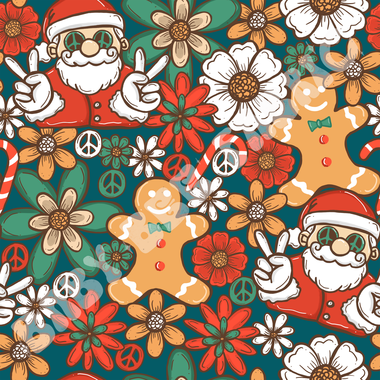 Peace Santa